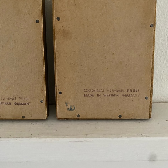 HUMMEL Vintage Lot of 4 Miniature HUMMEL Pictures West Germany Collectibles. - Picture 11 of 13